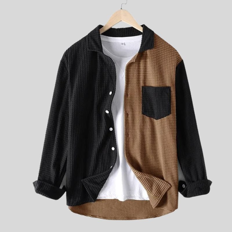 Chemise en velours côtelé pour homme 4SC DXR 10 Asia Size Jaune Chemise en velours côtelé pour homme 4SC DXR 10 Asia Size Jaune