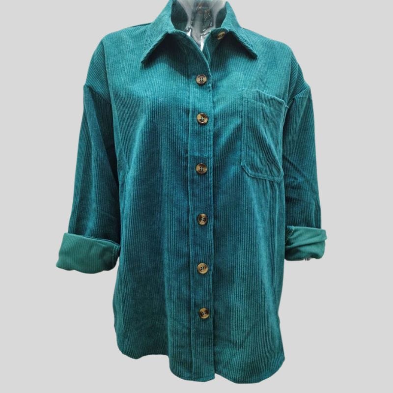 Chemise-Longue-Velour-Femme