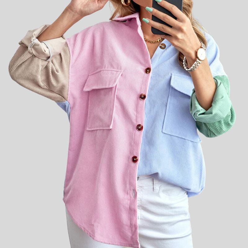 Chemise-Velour-Femme