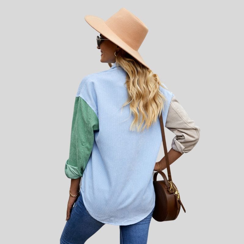 Chemise-Velour-Femme