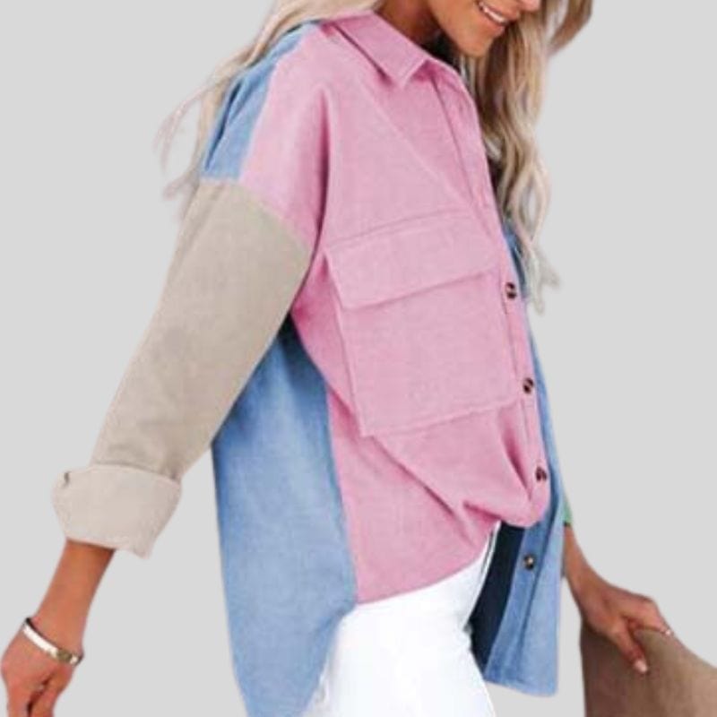 Chemise-Velour-Femme