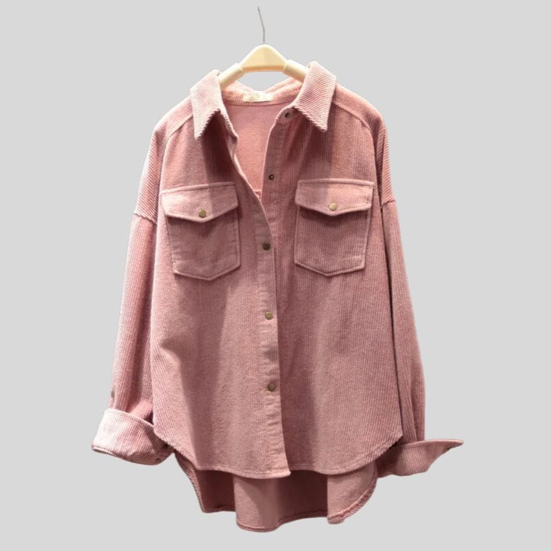 Chemise-Velour-Rose