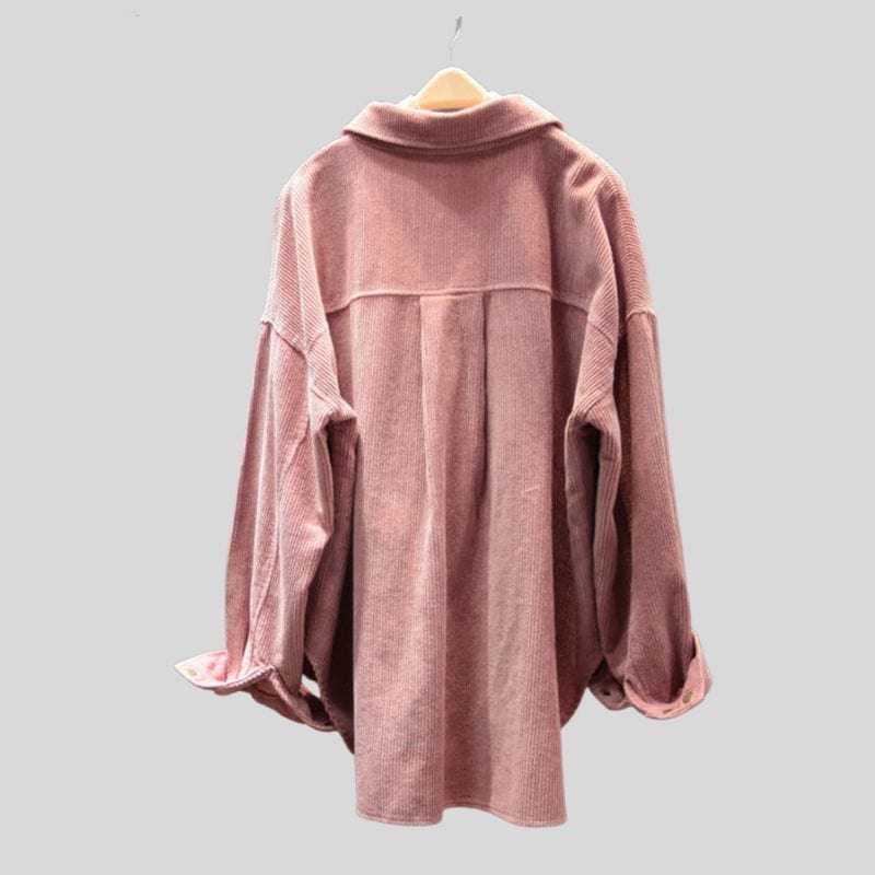Chemise-Velour-Rose