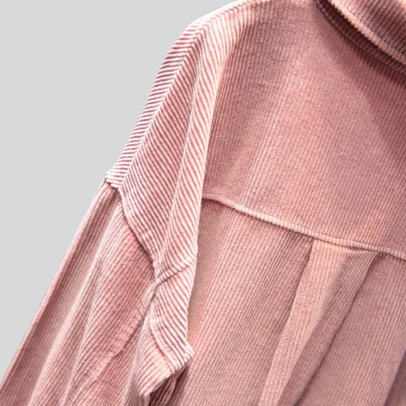 Chemise-Velour-Rose