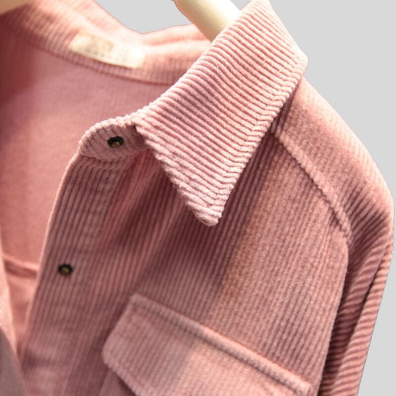 Chemise-Velour-Rose