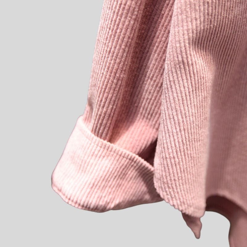 Chemise-Velour-Rose