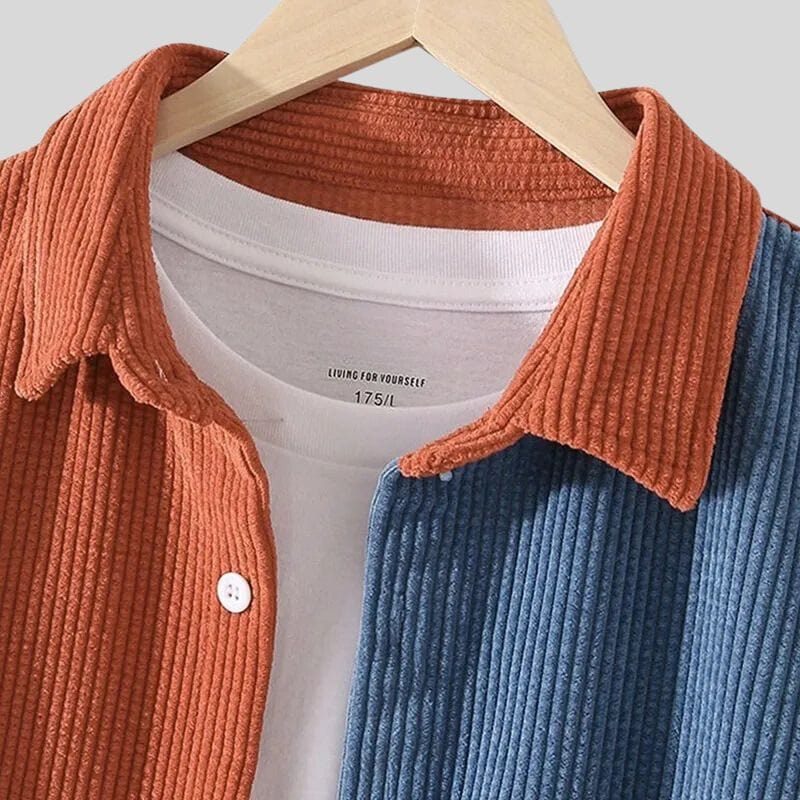 Chemise-Velours-Garcon