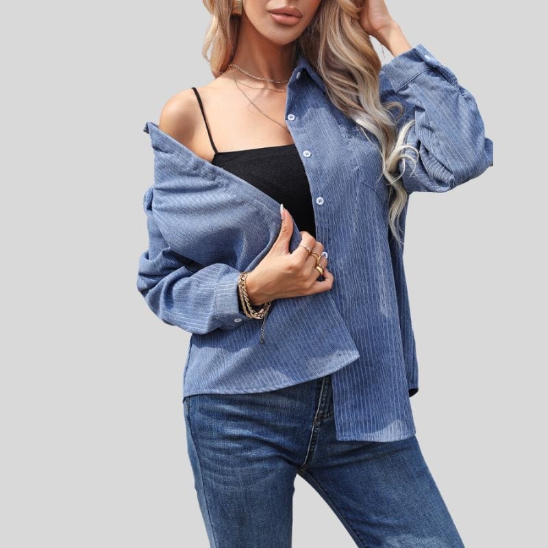 Chemises-Velours-Femme