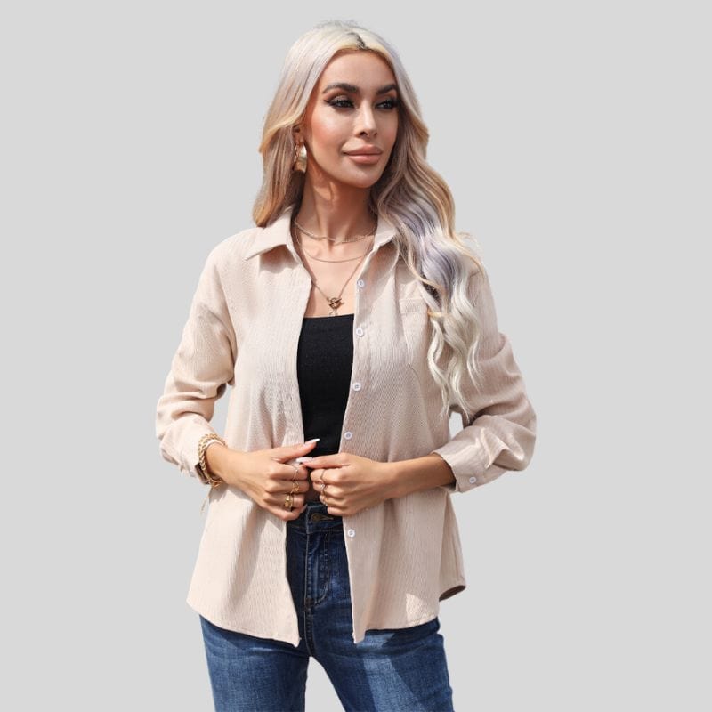 Chemises-Velours-Femme