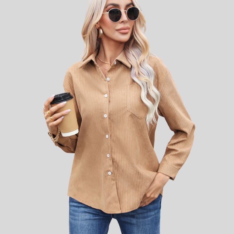 Chemises-Velours-Femme