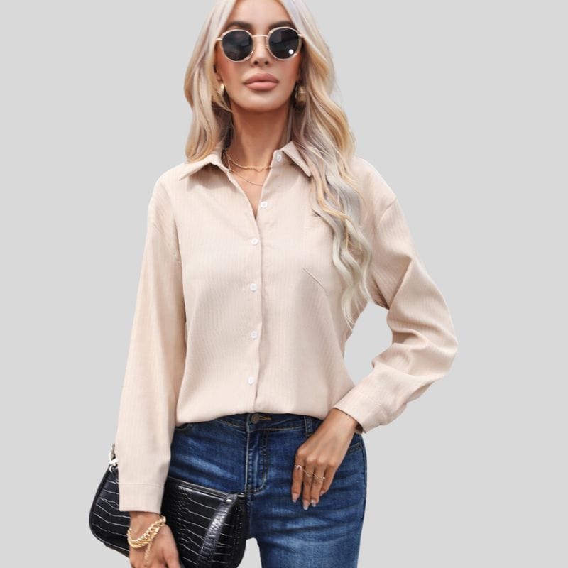 Chemises-Velours-Femme