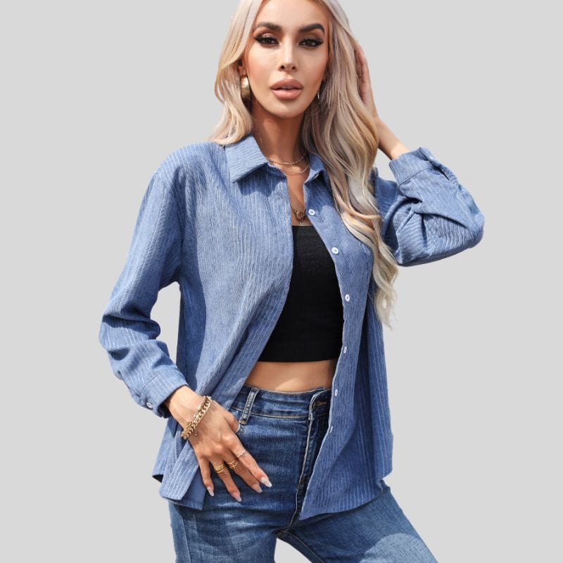 Chemises-Velours-Femme