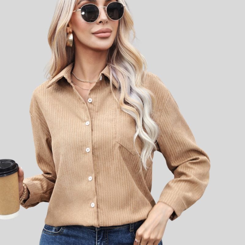 Chemises-Velours-Femme