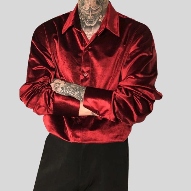 Chemises-en-Velours-Homme