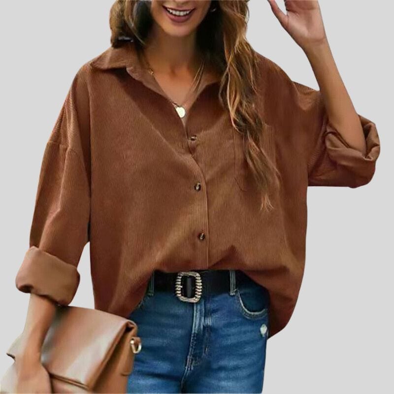 Chemisier-Femme-en-Velours