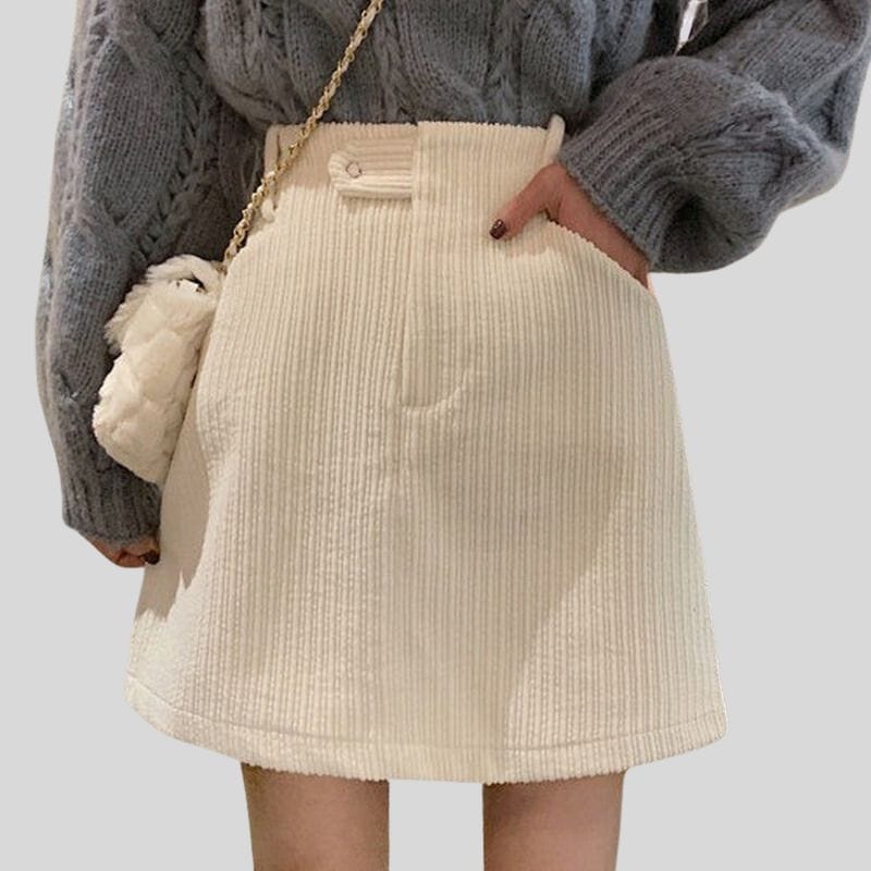 Jupe-Blanche-Velour