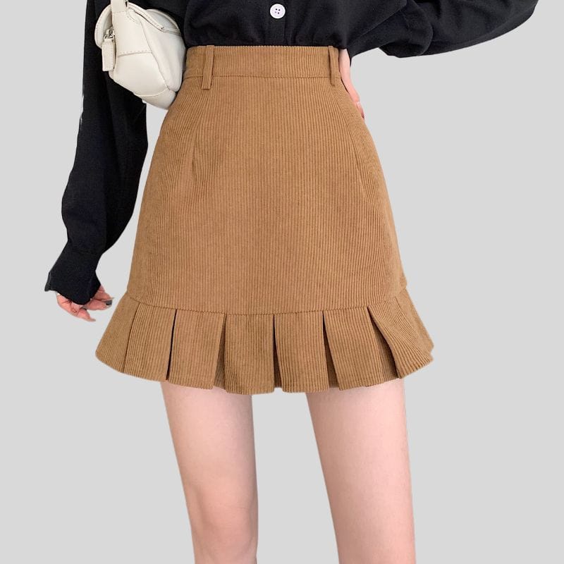 Jupe-Femme-Velours