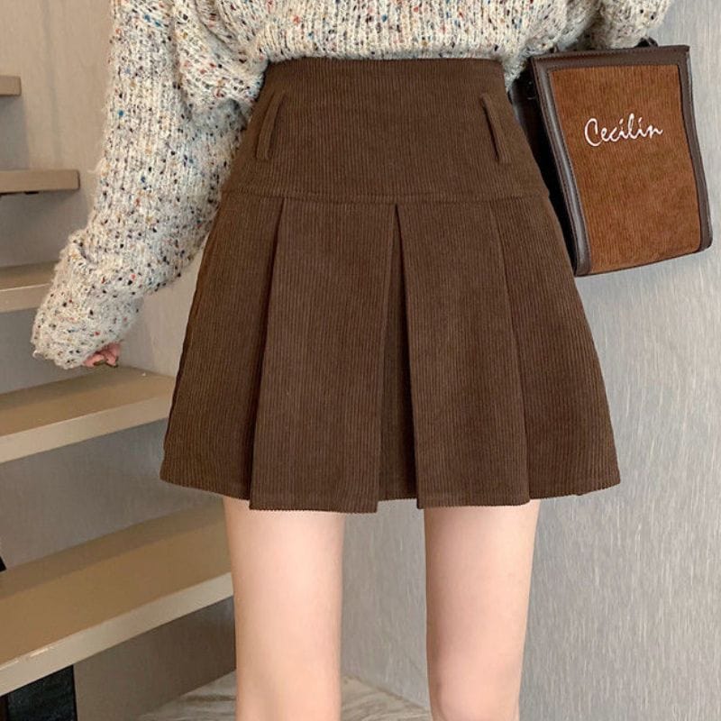 Jupe-Velour-Femme