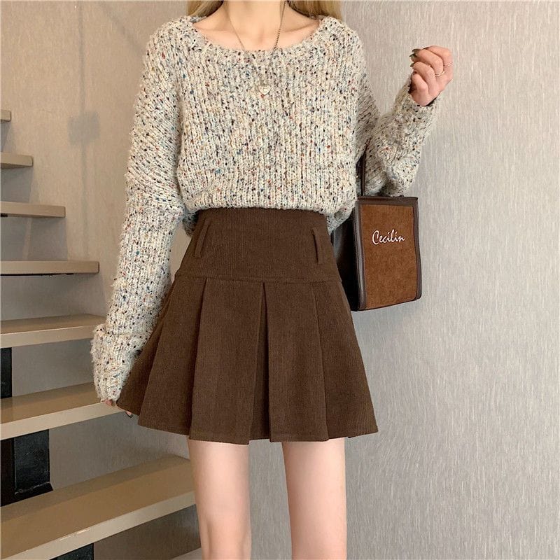 Jupe-Velour-Femme