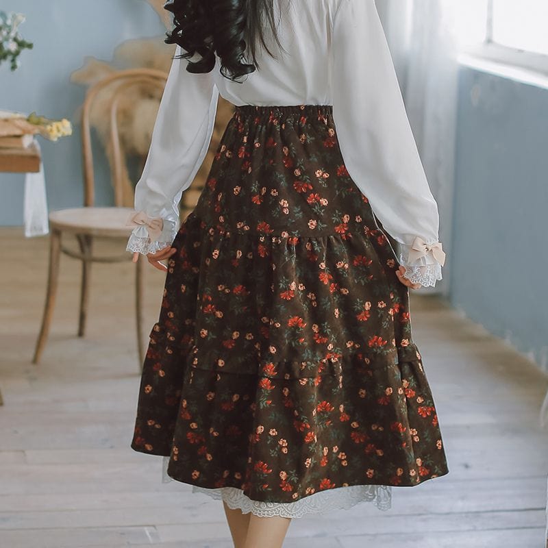 Jupe-Velour-Marron