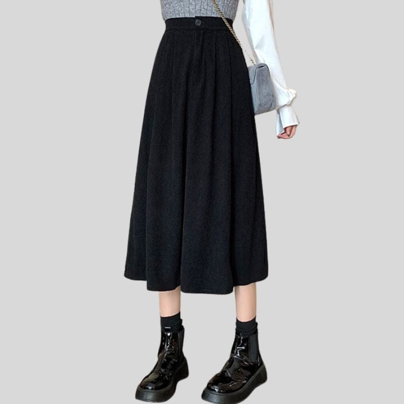 Jupe-Velour-Noir