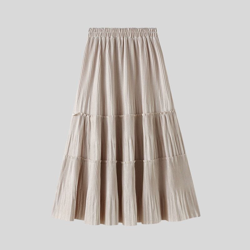 Jupe-Velours-Beige