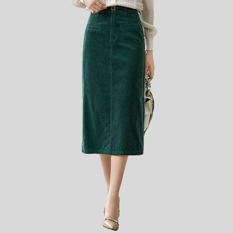 Jupe-Velours-Bleu-Canard