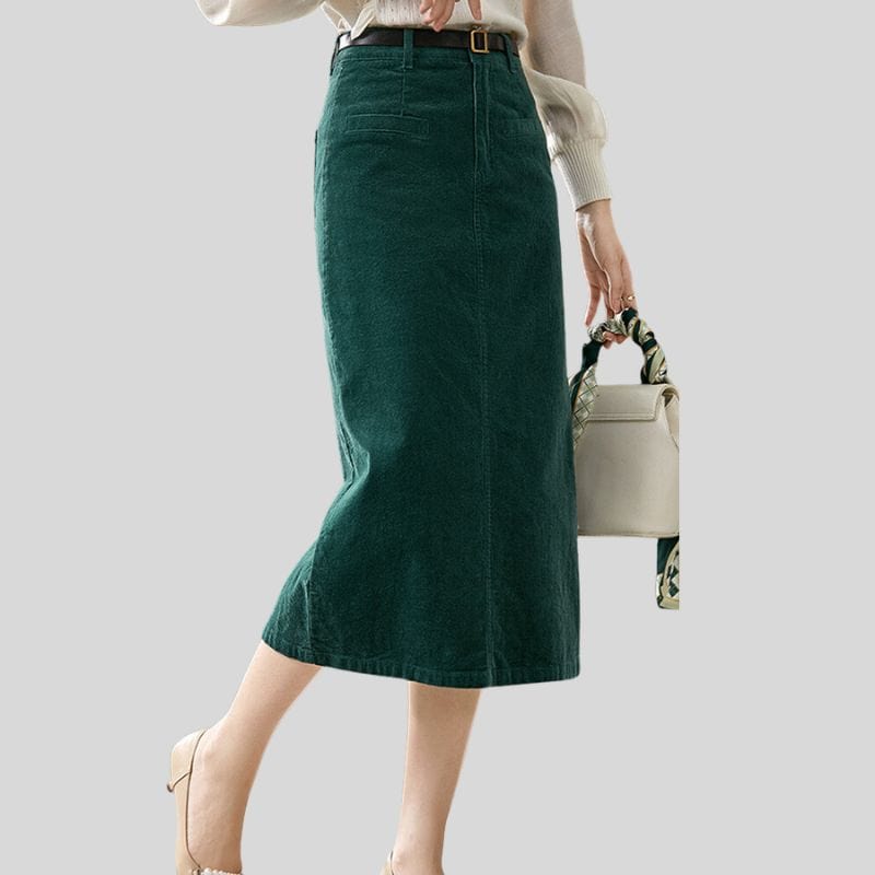 Jupe-Velours-Bleu-Canard