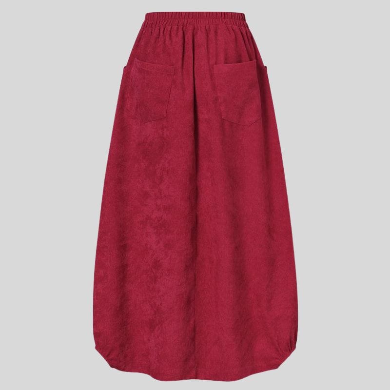Jupe-Velours-Longue