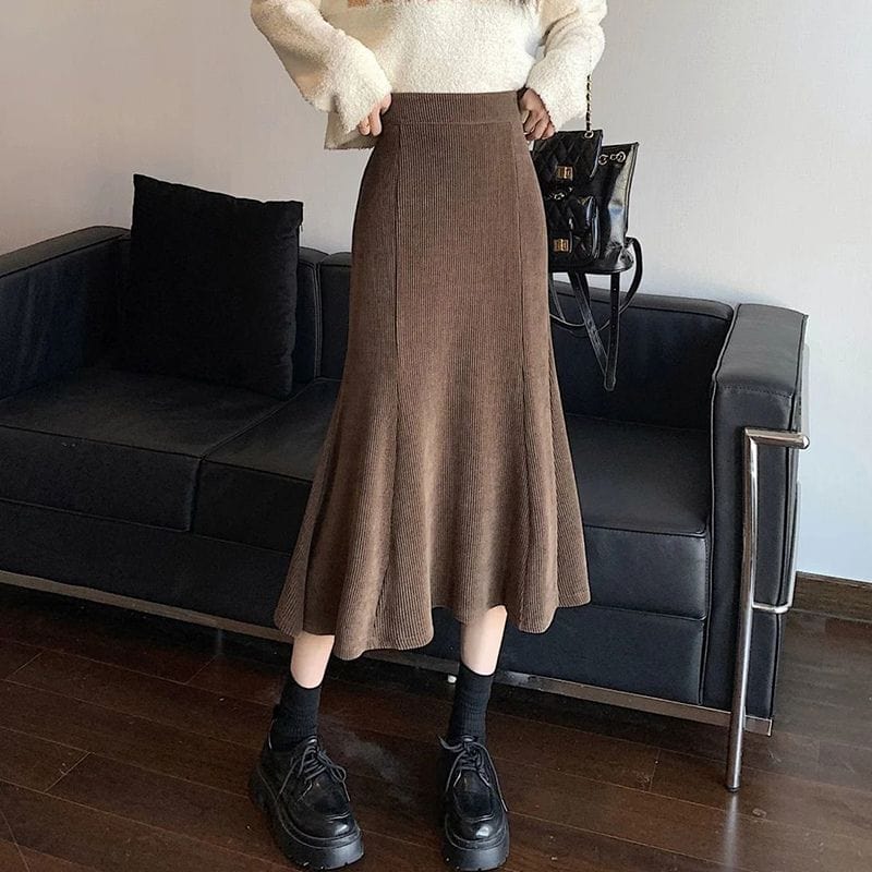 Jupe-en-Velour-Cotelé