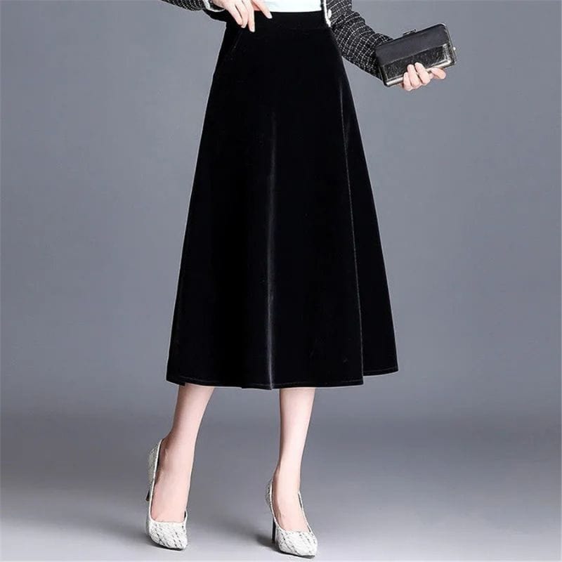 Jupe-en-Velour-Noir