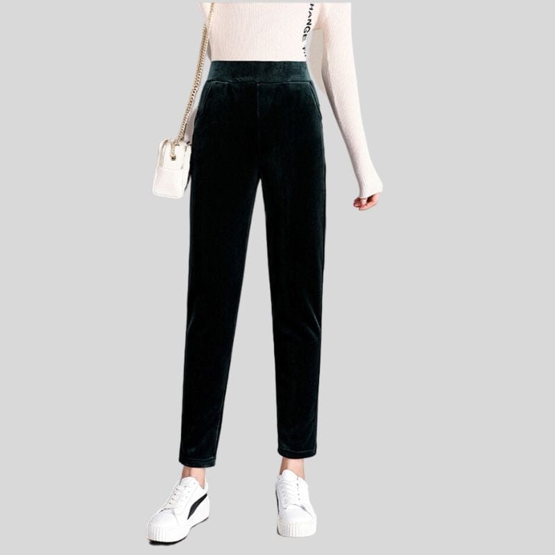 Legging-Velours