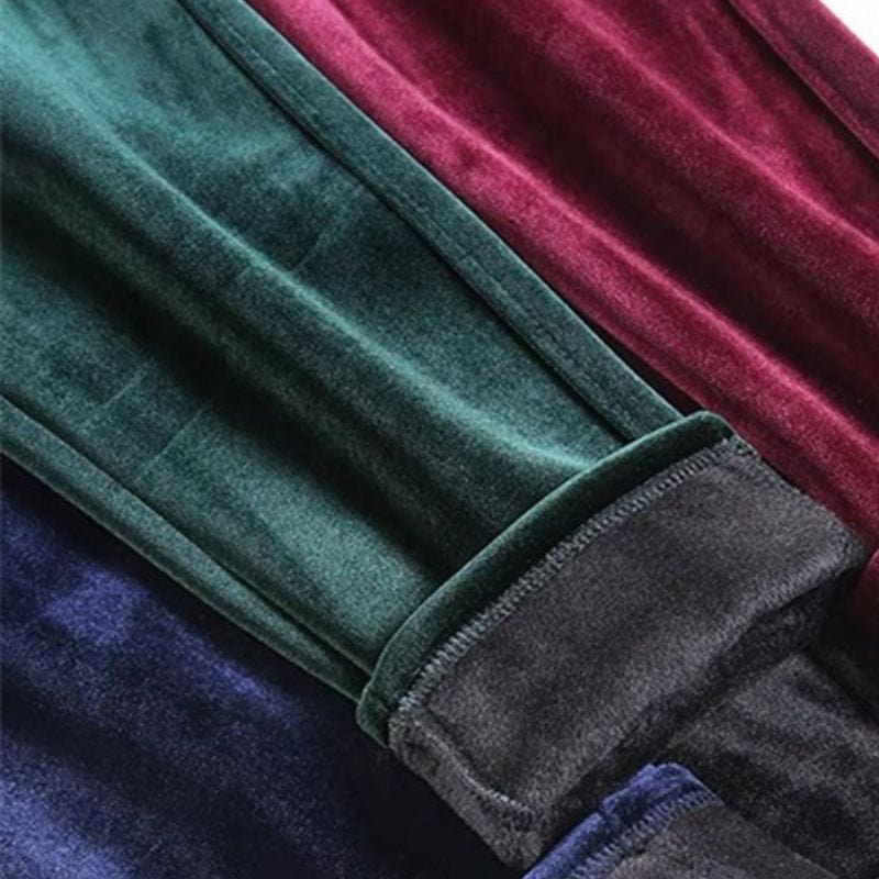 Legging-Velours