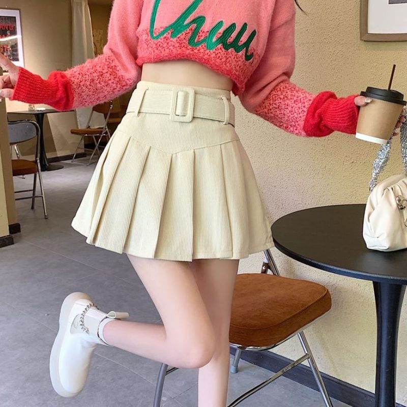 Mini-Jupe-Velours