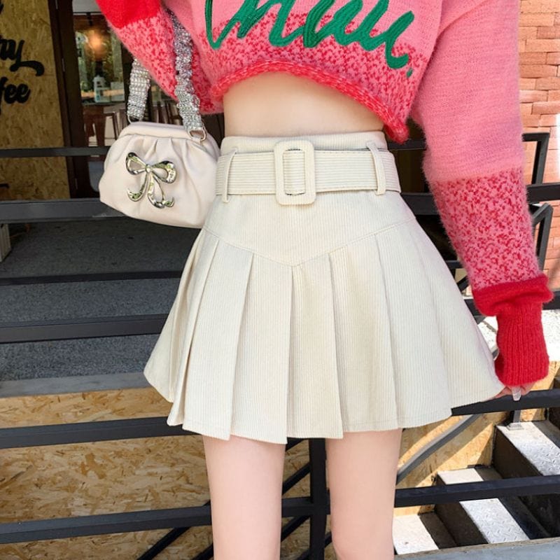 Mini-Jupe-Velours