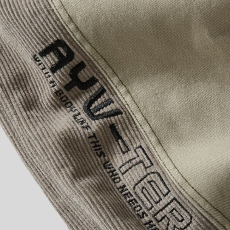 Pantalon-Cargo-Velours-Homme