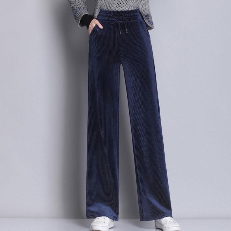 Pantalon-Jogging-Velour-Femme