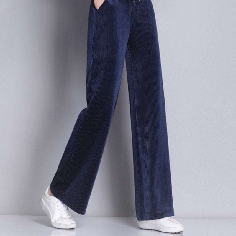 Pantalon-Jogging-Velour-Femme