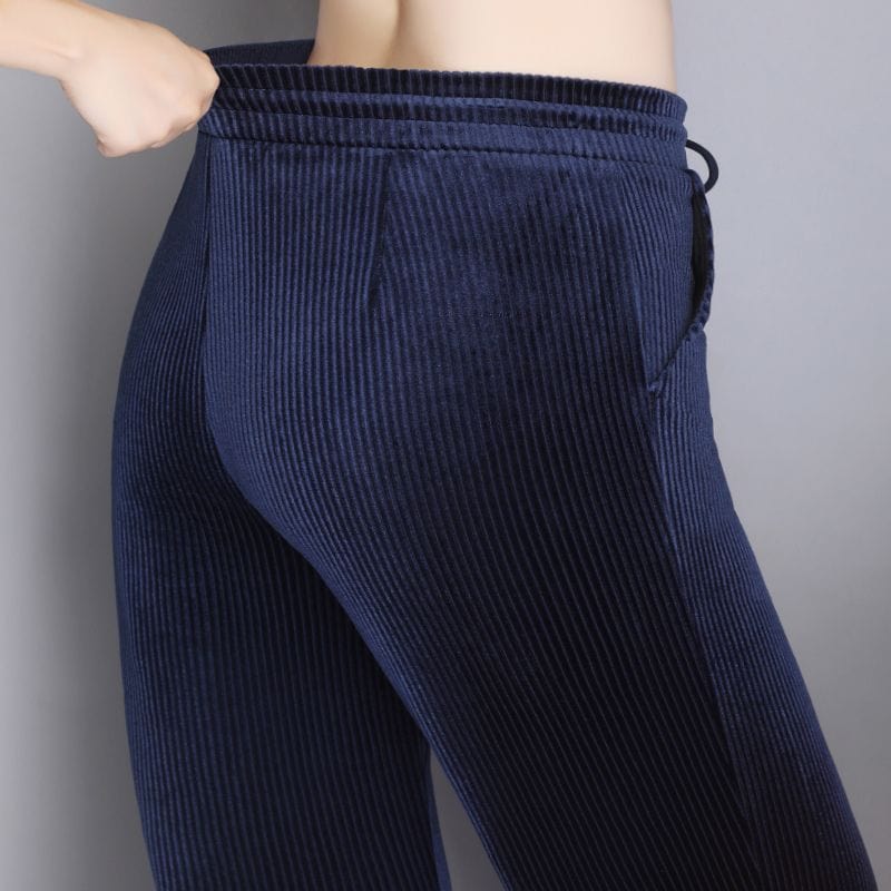Pantalon-Jogging-Velour-Femme