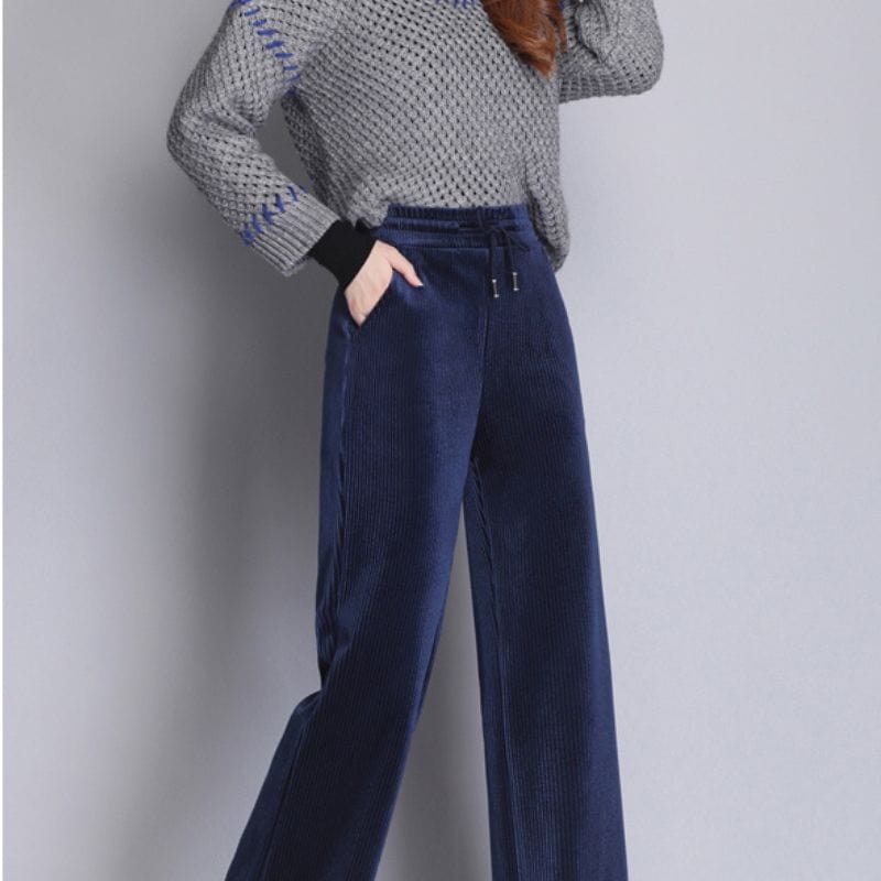 Pantalon-Jogging-Velour-Femme