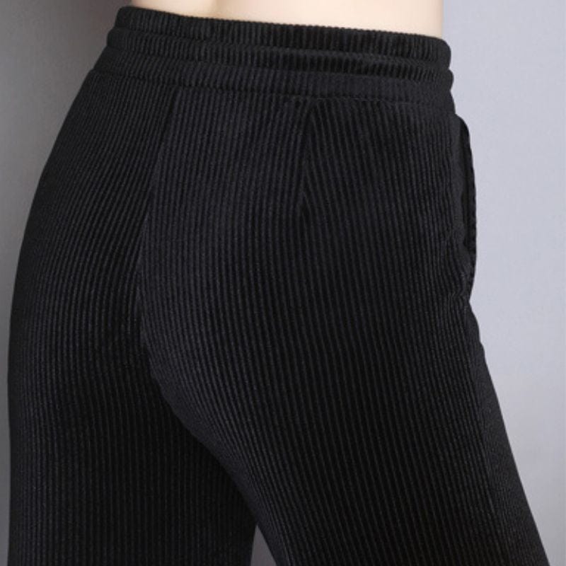 Pantalon-Jogging-Velours-Femme