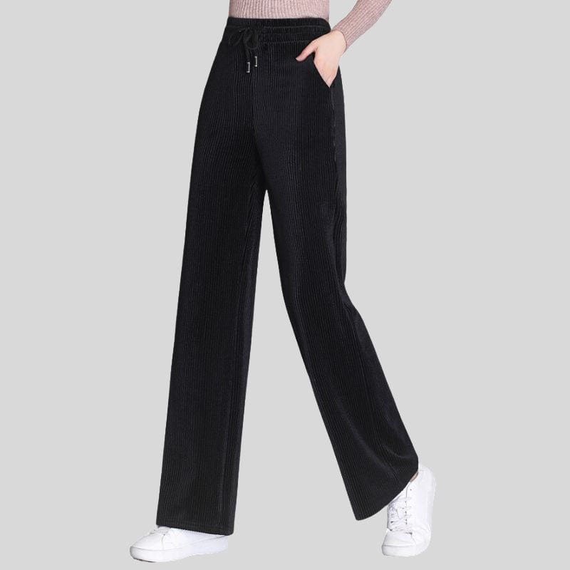 Pantalon-Jogging-Velours-Femme