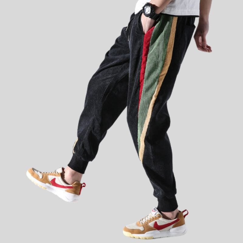 Pantalon-Slim-Velours-Homme