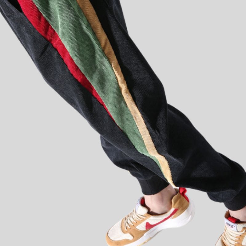 Pantalon-Slim-Velours-Homme