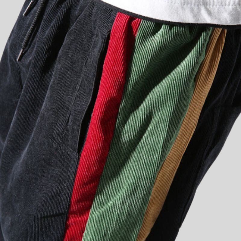 Pantalon-Slim-Velours-Homme