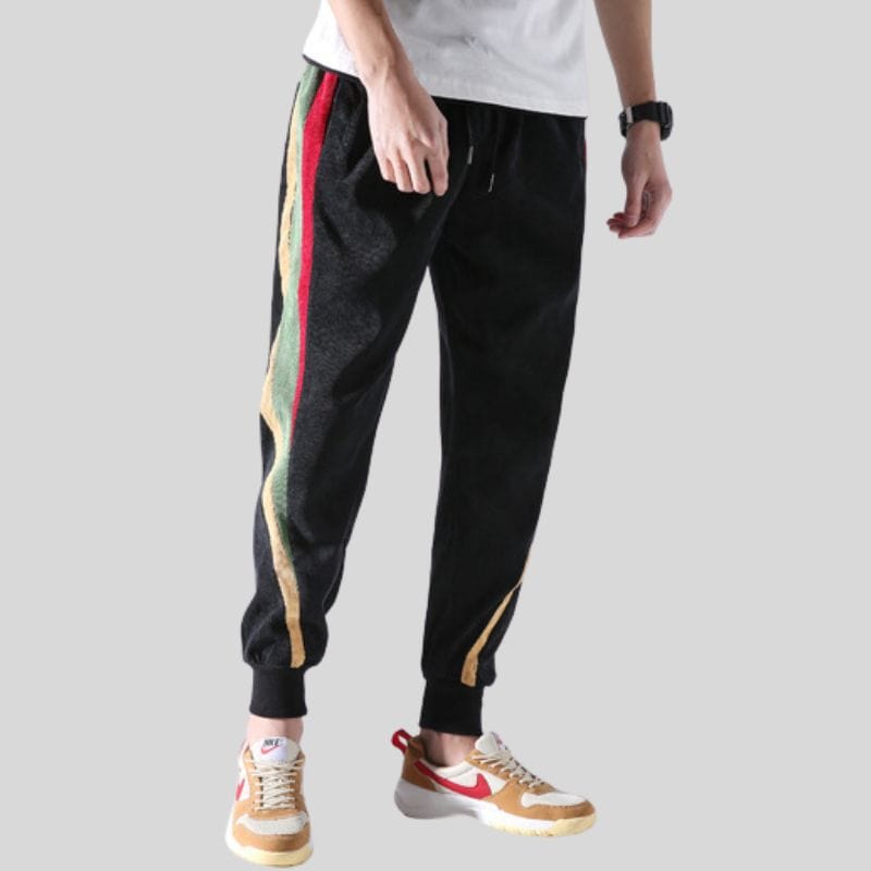 Pantalon-Slim-Velours-Homme