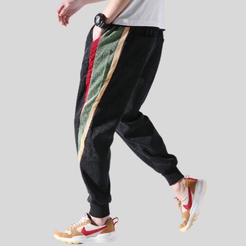 Pantalon-Slim-Velours-Homme