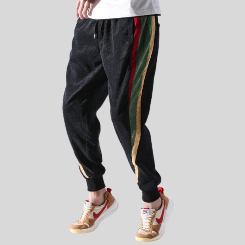 Pantalon-Slim-Velours-Homme