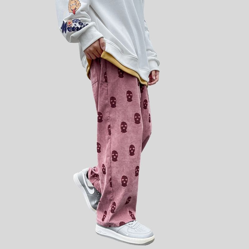 Pantalon-Velour-Cotelé-Homme