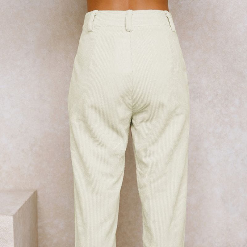 Pantalon-Velours-Femme-Blanc
